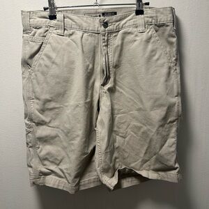 Carhartt Men's Beige Cargo Shorts